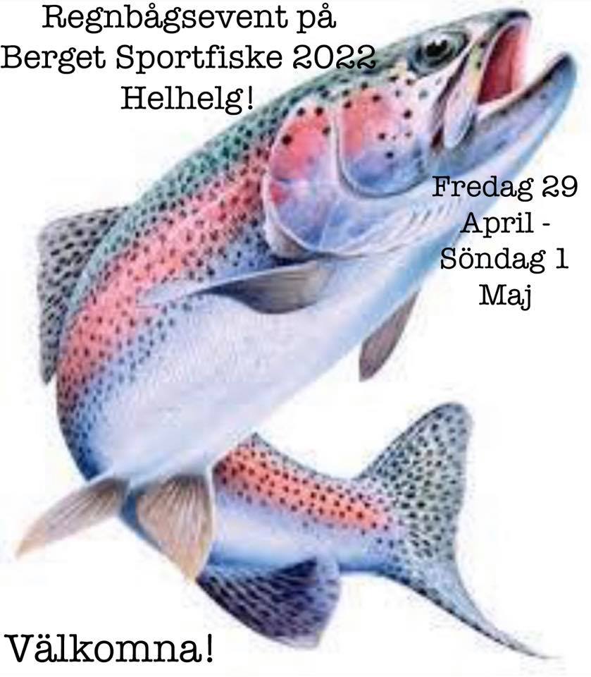 BERGET SPORTaFISKE 29 APRIL- 1 MAJ 2022!